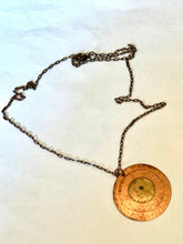 Load image into Gallery viewer, Vintage Handmade Copper Necklace