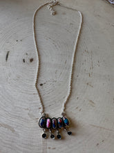 Load image into Gallery viewer, Beautiful Handmade Sterling Silver &amp; Pink Dream 5 Stone Necklace