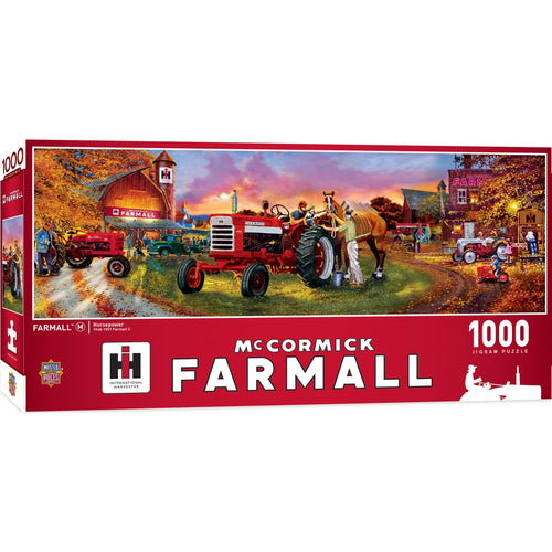 Farmall - Horsepower 1000 Piece Panoramic Puzzle