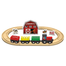 Load image into Gallery viewer, Old Macdonald&#39;s Farm Tractor Train Play Set