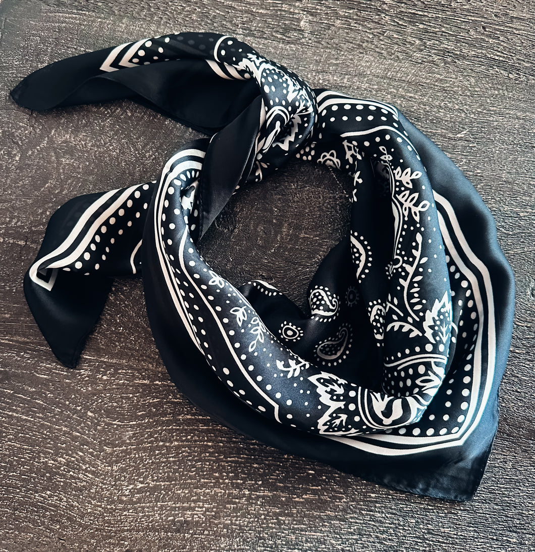 Wild Rag - Classic Paisley Black