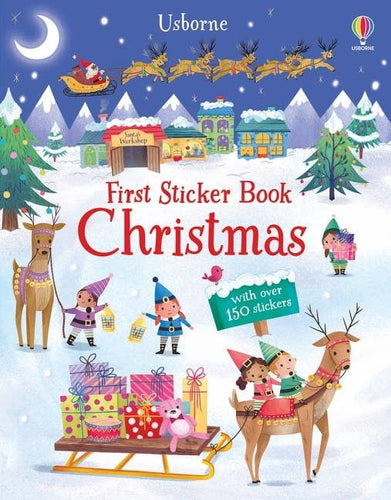 Book - First Sticker Book Christmas