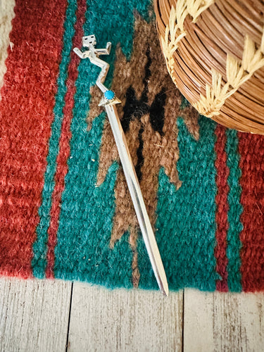 Navajo Turquoise & Sterling Silver Flower Cuff Bracelet (Copy)