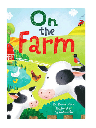 Board Book - On the Farm, Children's Padded Board Book