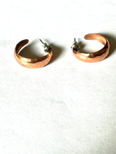 Load image into Gallery viewer, Vintage Handmade Copper Earrings