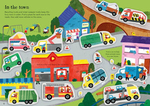Book - Little First Stickers Tractors And Trucks
