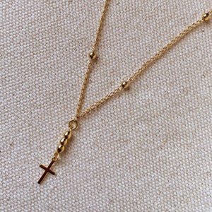 *AUTHENTIC* Gold Rosary Necklace