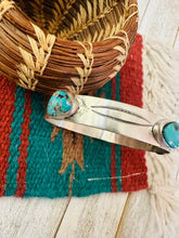 Load image into Gallery viewer, Navajo Turquoise &amp; Sterling Silver Bangle Bracelet