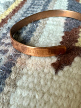 Load image into Gallery viewer, Vintage Handmade Copper Bracelet