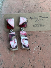 Load image into Gallery viewer, SALE *AUTHENTIC* Dahlia Rose Handmade Sterling Silver Dangles (Copy)