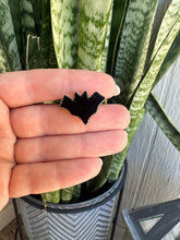 Load image into Gallery viewer, Beautiful Handmade Onyx And Sterling Silver Adjustable BAT Ring