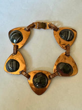 Load image into Gallery viewer, Vintage Handmade Copper Link Bracelet