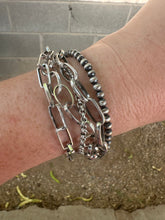 Load image into Gallery viewer, *Authentic* SILVER CITY Handmade Sterling Silver 5 Strand Link Bracelet