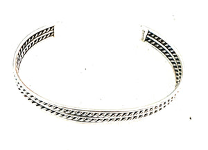 Navajo Sterling Silver Cuff Bracelet