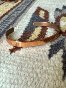 Vintage Handmade Copper Bracelet