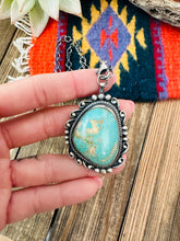 Load image into Gallery viewer, Navajo Sterling Silver &amp; Turquoise Necklace