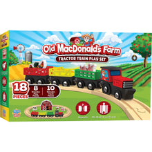 Load image into Gallery viewer, Old Macdonald&#39;s Farm Tractor Train Play Set