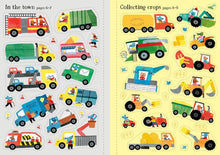 Load image into Gallery viewer, Book - Little First Stickers Tractors And Trucks