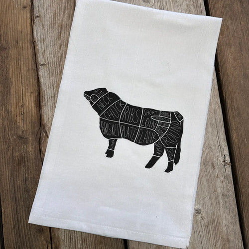 Tea Towel - Beef Cuts