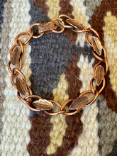 Load image into Gallery viewer, Vintage Handmade Copper Link Bracelet