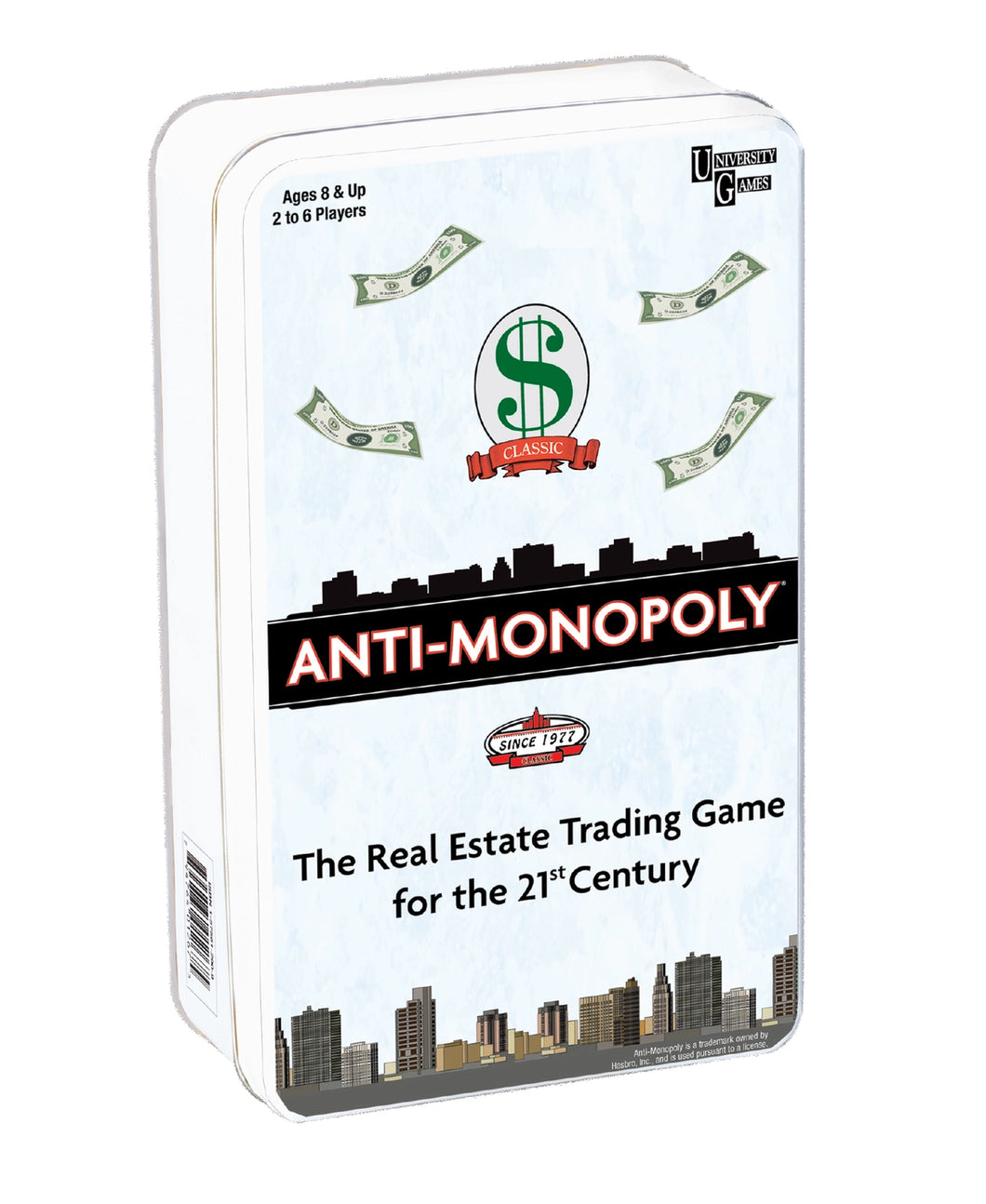 Game - Anti-Monopoly Tin