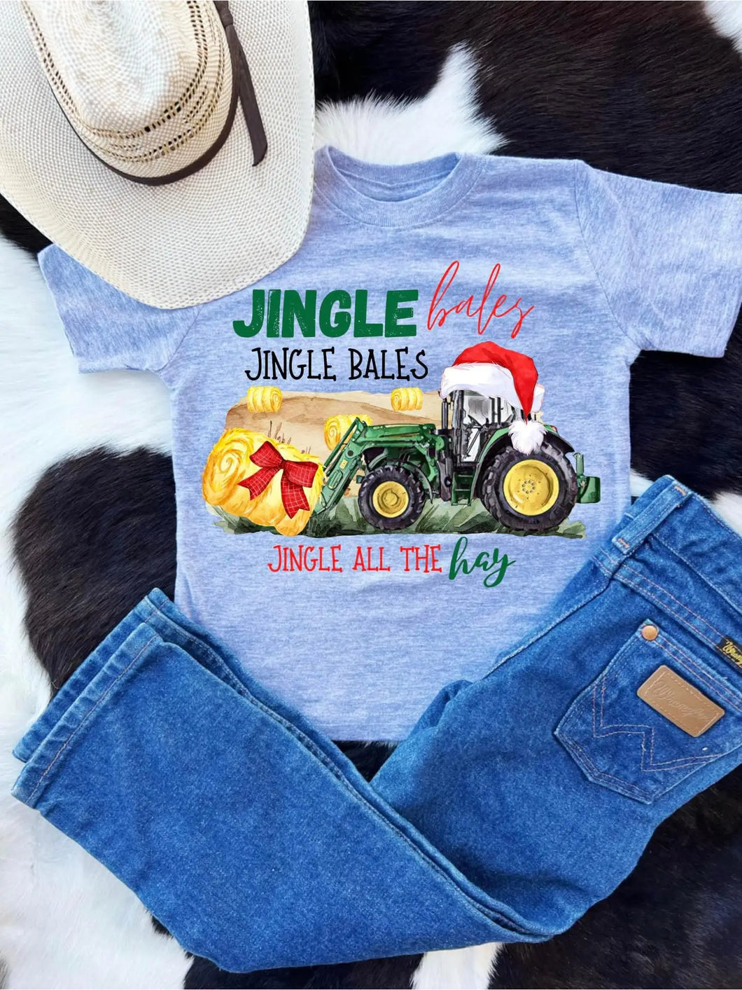 *PRE-ORDER* Kids Tee - Jingle All The Hay