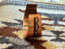 Load image into Gallery viewer, Vintage Handmade Copper Cuff Bracelet