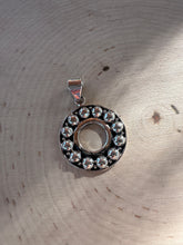 Load image into Gallery viewer, Handmade Sterling Silver Ball Pendant Signed Nizhoni