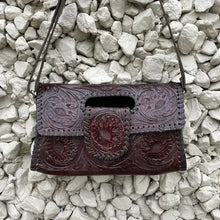 Load image into Gallery viewer, June Tooled Leather Clutch