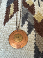 Load image into Gallery viewer, Vintage Handmade Copper Necklace