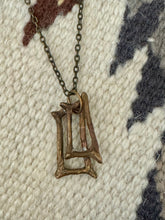 Load image into Gallery viewer, Vintage Handmade Copper Necklace