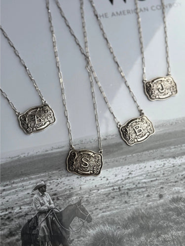 *PRE-ORDER* Silver Buckle Necklace