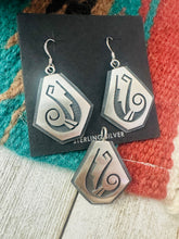 Load image into Gallery viewer, Hopi Sterling Silver Earring And Pendant Set