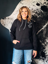 Load image into Gallery viewer, ARIAT Womens Steer Stitch Hoodie (Black)