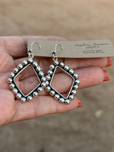 Load image into Gallery viewer, Handmade Sterling Silver Ball Dangle Earrings Signed Nizhoni