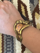 Load image into Gallery viewer, Vintage Handmade Copper Cuff Bracelet