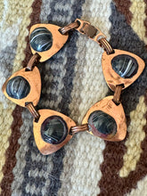 Load image into Gallery viewer, Vintage Handmade Copper Link Bracelet