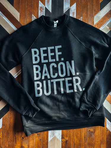 Crew - Beef, Bacon & Butter (Black)