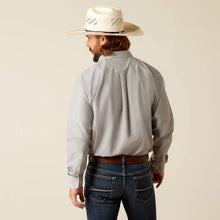 Load image into Gallery viewer, ARIAT WF Solid Pinpoint Oxford LS Men’s Shirt (Harbor Mist)