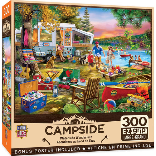 Campside - Waterslide Wanderlust 300 Piece Ez Grip Puzzle