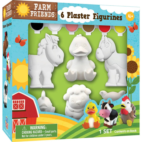 Farm Friends - Plaster Figurine Paint Set