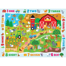 Load image into Gallery viewer, Hide &amp; Seek - Counting On the Farm 48 Piece Puzzle
