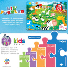 Load image into Gallery viewer, Lil Puzzler - Old Macdonald&#39;s Farm 24 Piece Puzzle