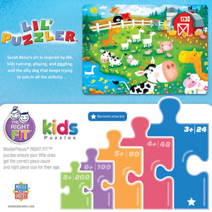 Lil Puzzler - Old Macdonald's Farm 24 Piece Puzzle