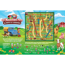 Load image into Gallery viewer, Old Macdonald&#39;s Farm - Slides &amp; Ladders Board Game