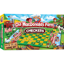Load image into Gallery viewer, Old Macdonald&#39;s Farm Checkers