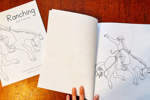 Ranching: Just Coloring Activity Book