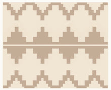 Load image into Gallery viewer, PRESIDIO THROW BLANKET (TAN + BROWN)