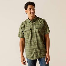 Load image into Gallery viewer, ARIAT Mens VentTEK Outbound Fitted Shirt (Four Leaf Clover)