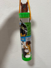 Load image into Gallery viewer, SALE Farm Barn Animal 3” Figurines Tube with Horse Topper